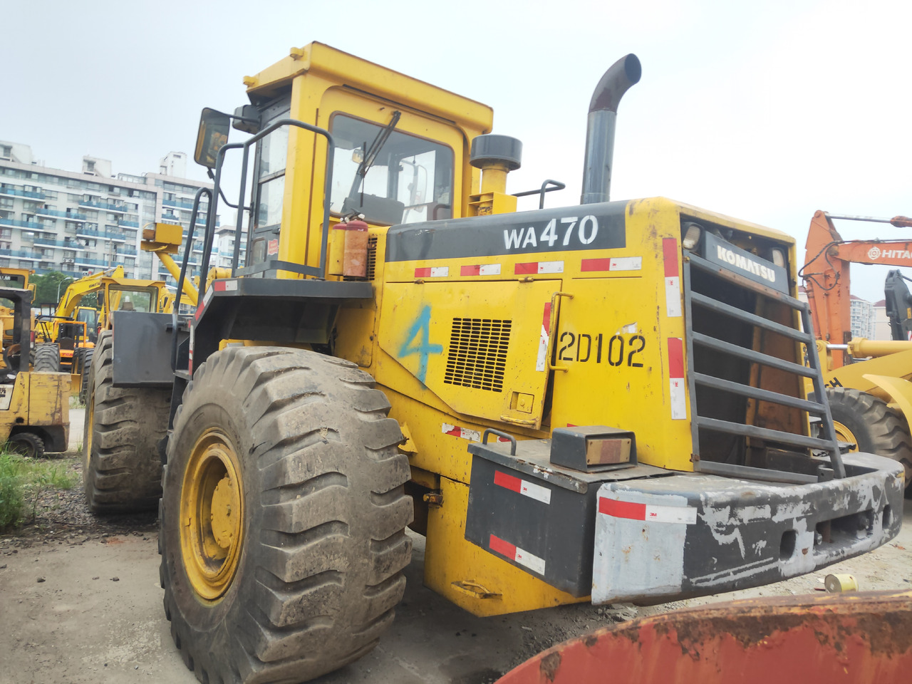 KOMATSU Wheel WA470-3 With a fork - Wiellader: afbeelding 4 KOMATSU Wheel WA470-3 With a fork - Wiellader: afbeelding 4
