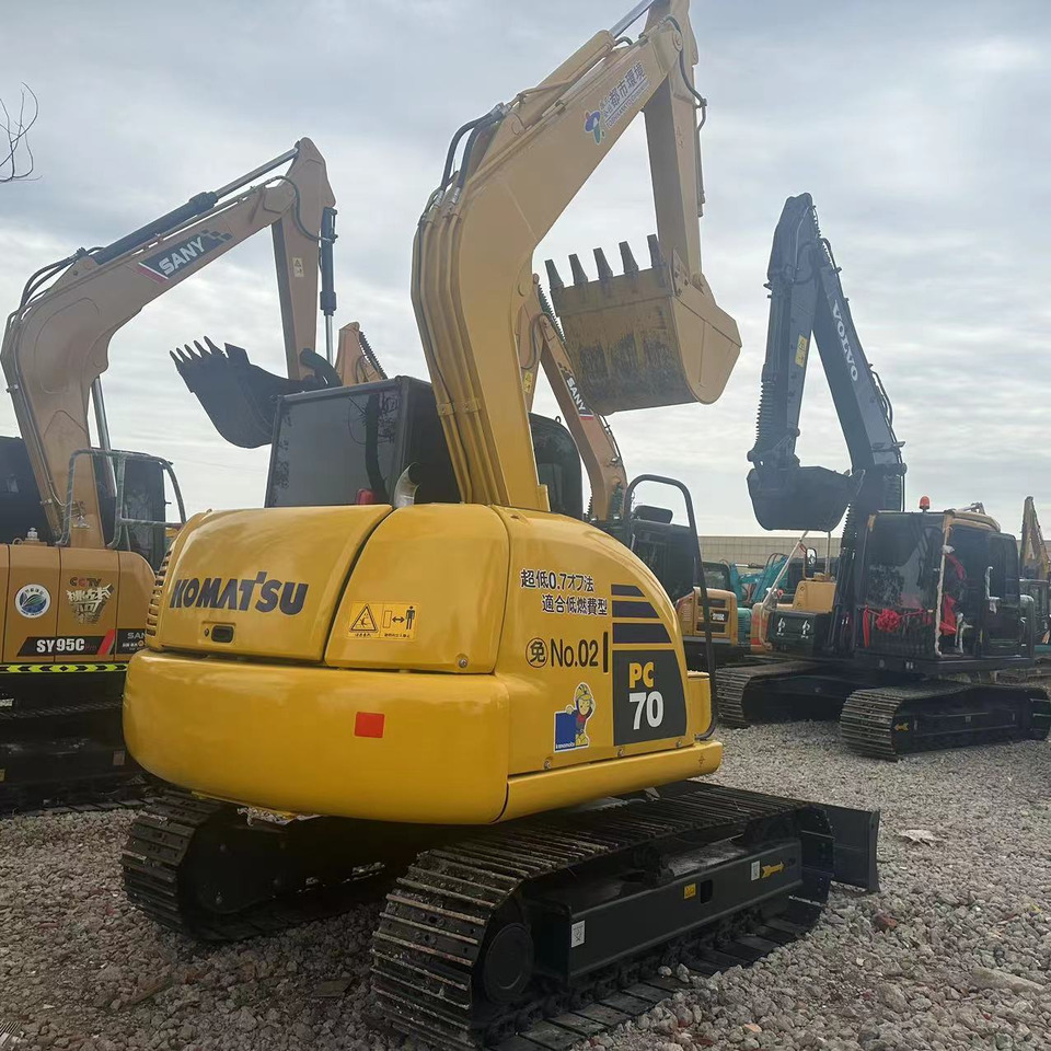 Komatsu PC70-8 Mini Excavator Good Condition - Minigraafmachine: afbeelding 1 Komatsu PC70-8 Mini Excavator Good Condition - Minigraafmachine: afbeelding 1