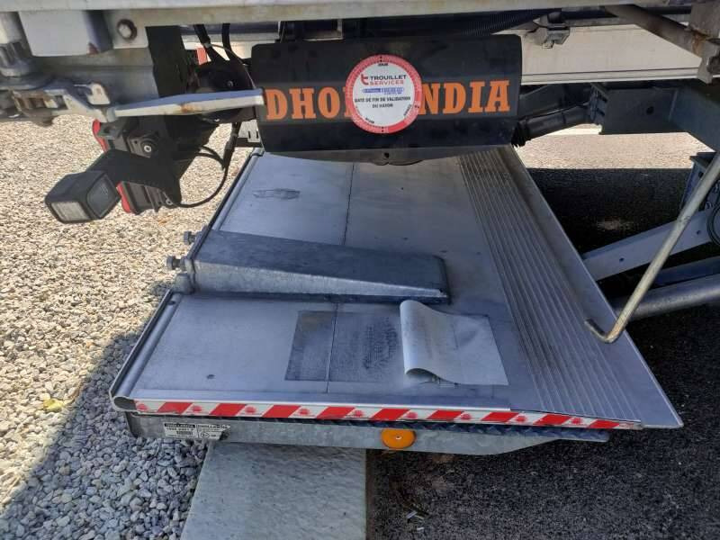 Semi-remorque 1 Essieu DISTRIMAX HAYON 2 PORTES AR 24 PALETTES 1 ESSIEU DIRECTIONNEL - Schuifzeiloplegger: afbeelding 5 Semi-remorque 1 Essieu DISTRIMAX HAYON 2 PORTES AR 24 PALETTES 1 ESSIEU DIRECTIONNEL - Schuifzeiloplegger: afbeelding 5