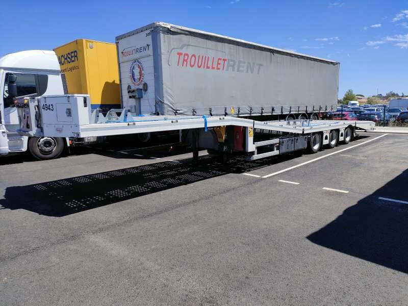 Semi-remorque 3 Essieux 38 TONNES DRAWER PORTE A FAUX HYDRAULIQUE VOLET COULISSANT - Autotransport oplegger: afbeelding 1 Semi-remorque 3 Essieux 38 TONNES DRAWER PORTE A FAUX HYDRAULIQUE VOLET COULISSANT - Autotransport oplegger: afbeelding 1