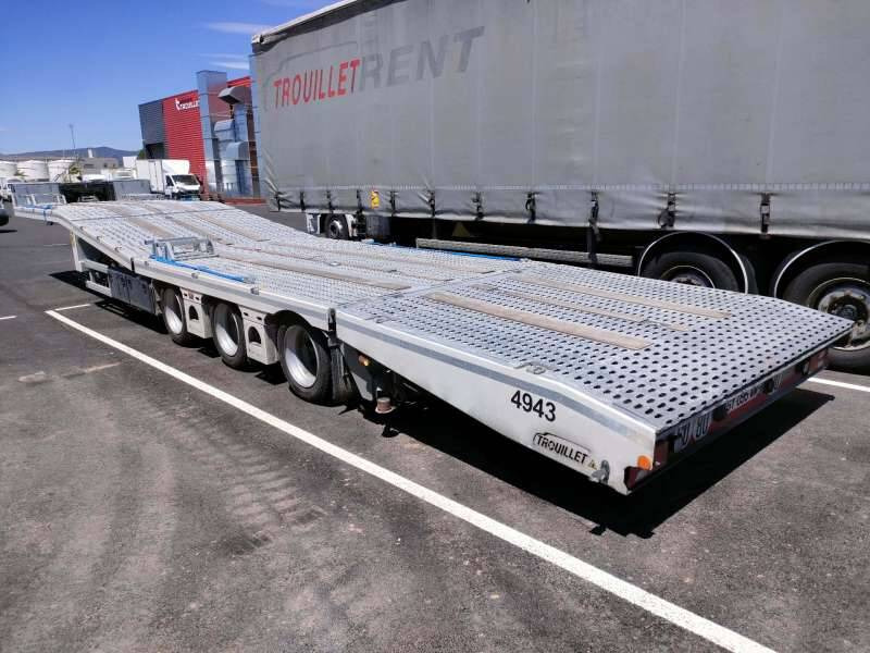 Semi-remorque 3 Essieux 38 TONNES DRAWER PORTE A FAUX HYDRAULIQUE VOLET COULISSANT - Autotransport oplegger: afbeelding 2 Semi-remorque 3 Essieux 38 TONNES DRAWER PORTE A FAUX HYDRAULIQUE VOLET COULISSANT - Autotransport oplegger: afbeelding 2