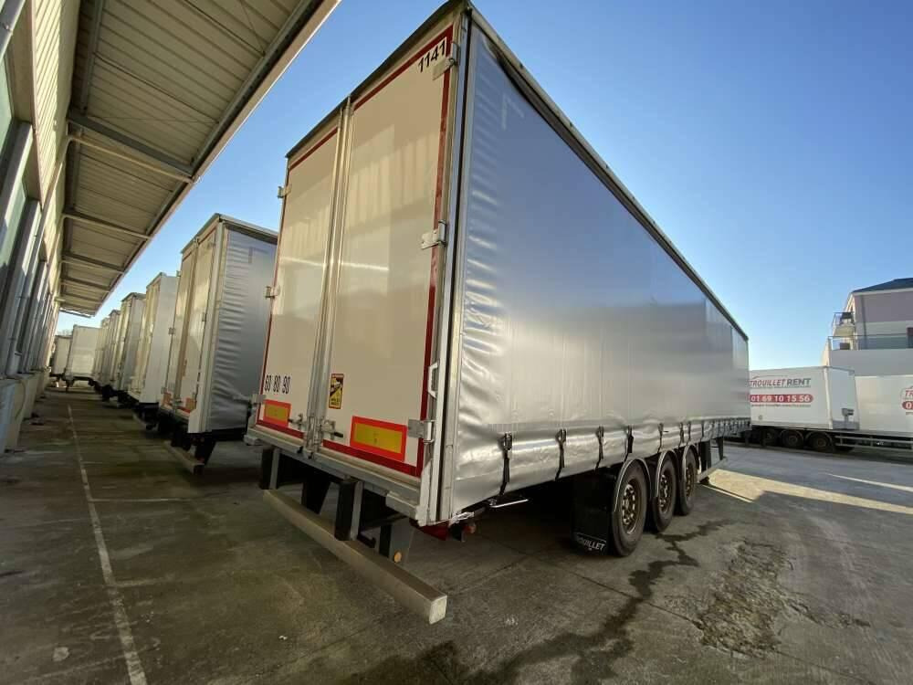 Semi-remorque 3 Essieux SEMI RECONDITIONNEE - 38 TONNES 2 PORTES AR - Schuifzeiloplegger: afbeelding 3 Semi-remorque 3 Essieux SEMI RECONDITIONNEE - 38 TONNES 2 PORTES AR - Schuifzeiloplegger: afbeelding 3