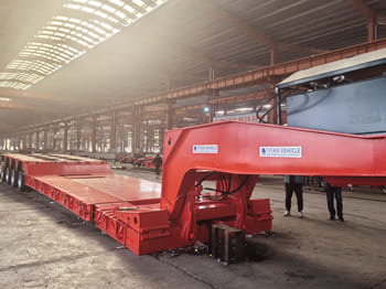 TITAN 4 Axle 100 Ton Lowboy Trailer for Sale in Zambia - Oplegger: afbeelding 2 TITAN 4 Axle 100 Ton Lowboy Trailer for Sale in Zambia - Oplegger: afbeelding 2
