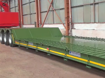 TITAN Folding Gooseneck Trailer for Sale in Sierra Leone - Oplegger: afbeelding 4 TITAN Folding Gooseneck Trailer for Sale in Sierra Leone - Oplegger: afbeelding 4