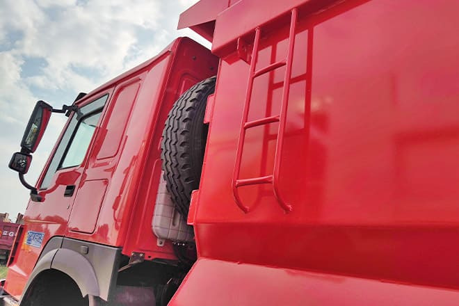 Kipper vrachtwagen voor het vervoer van bulkgoederen SINOTRUK Howo 371 10 Wheeler Used Dump Trucks for Sale in Congo: afbeelding 6