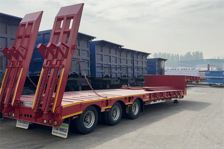TITAN 100t Lowbed Trailer for Sale in Tanzania - Dieplader oplegger: afbeelding 4 TITAN 100t Lowbed Trailer for Sale in Tanzania - Dieplader oplegger: afbeelding 4