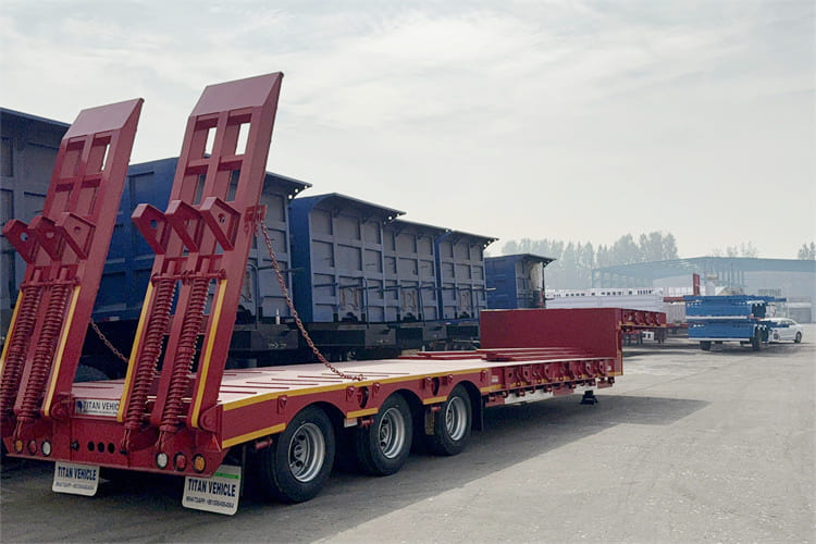 TITAN 100t Lowbed Trailer for Sale in Tanzania - Dieplader oplegger: afbeelding 3 TITAN 100t Lowbed Trailer for Sale in Tanzania - Dieplader oplegger: afbeelding 3