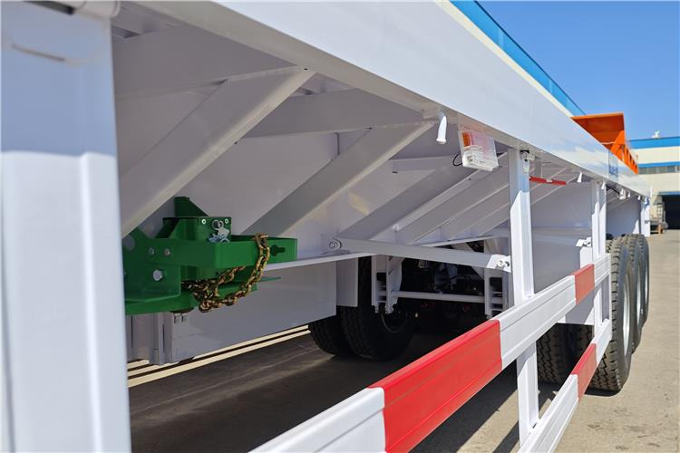 TITAN 13m Semi Truck Flatbed Trailer For Sale In Nigeria - Chassis oplegger: afbeelding 3 TITAN 13m Semi Truck Flatbed Trailer For Sale In Nigeria - Chassis oplegger: afbeelding 3