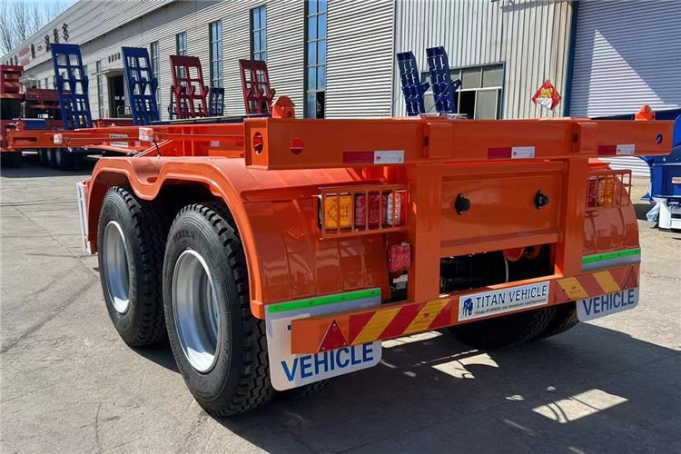 TITAN 2 Axle 20ft Container Chassis Trailer for Sale In Jamaica - Chassis oplegger: afbeelding 5 TITAN 2 Axle 20ft Container Chassis Trailer for Sale In Jamaica - Chassis oplegger: afbeelding 5