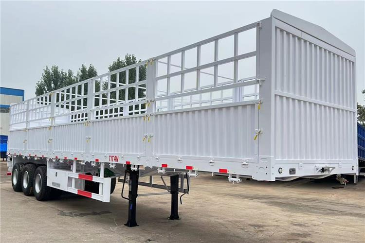 TITAN 2025 New Fence Semi Trailer for Sale In Tanzania - Veewagen oplegger: afbeelding 2 TITAN 2025 New Fence Semi Trailer for Sale In Tanzania - Veewagen oplegger: afbeelding 2