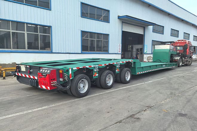 TITAN 20m Extendable Semi Trailer for sale in Nigeria - Dieplader oplegger: afbeelding 3 TITAN 20m Extendable Semi Trailer for sale in Nigeria - Dieplader oplegger: afbeelding 3
