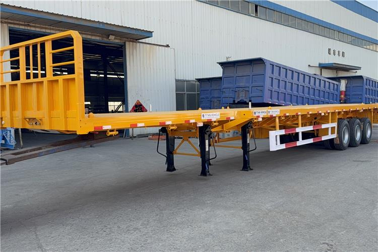 TITAN 3 Axle 24m Extendable Flatbed Trailer for Sale In Chile - Containertransporter/ Wissellaadbak oplegger: afbeelding 4 TITAN 3 Axle 24m Extendable Flatbed Trailer for Sale In Chile - Containertransporter/ Wissellaadbak oplegger: afbeelding 4