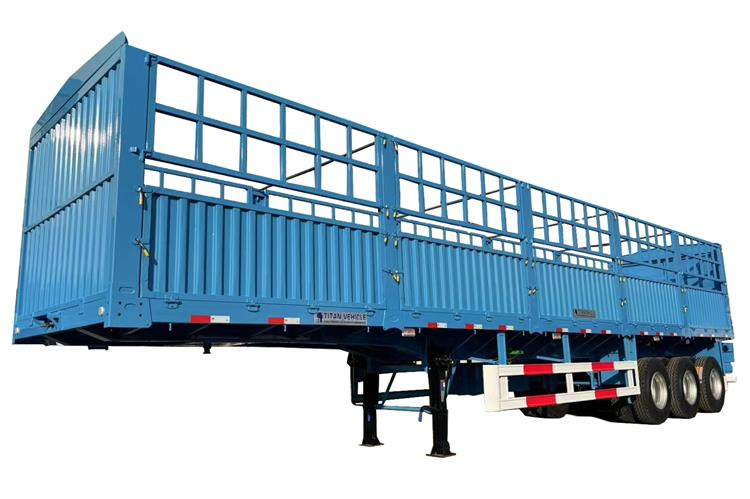 TITAN 3 Axle 60 Ton Cargo Semi Trailer for Sale In Sudan - Veewagen oplegger: afbeelding 5 TITAN 3 Axle 60 Ton Cargo Semi Trailer for Sale In Sudan - Veewagen oplegger: afbeelding 5