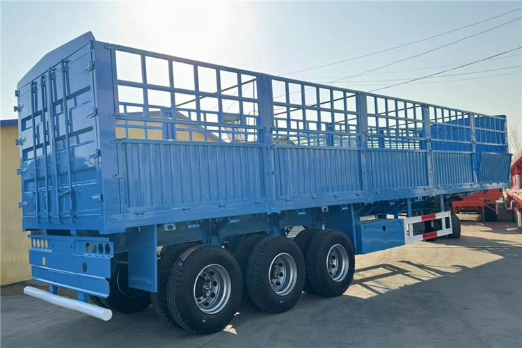 TITAN 3 Axle 60 Ton Cargo Semi Trailer for Sale In Sudan - Veewagen oplegger: afbeelding 2 TITAN 3 Axle 60 Ton Cargo Semi Trailer for Sale In Sudan - Veewagen oplegger: afbeelding 2