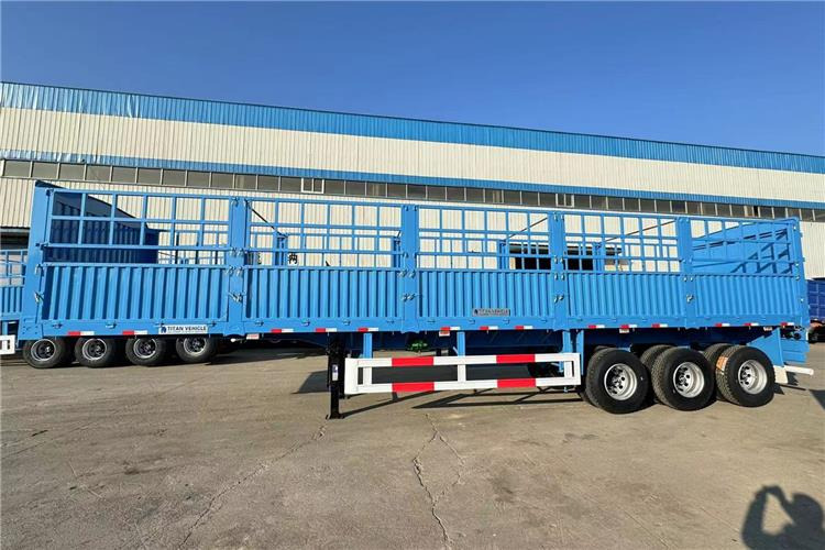 TITAN 3 Axle 60 Ton Cargo Semi Trailer for Sale In Sudan - Veewagen oplegger: afbeelding 4 TITAN 3 Axle 60 Ton Cargo Semi Trailer for Sale In Sudan - Veewagen oplegger: afbeelding 4