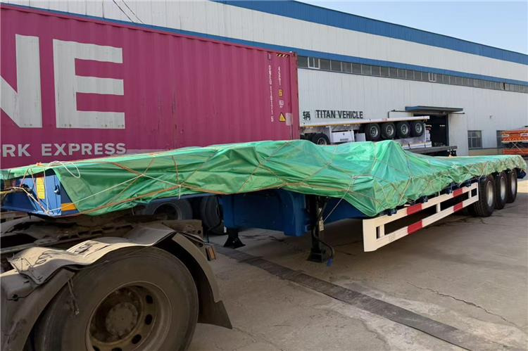TITAN 3 Axle 80 Ton Low Bed Trailer Price for Sale In Nigeria - Dieplader oplegger: afbeelding 4 TITAN 3 Axle 80 Ton Low Bed Trailer Price for Sale In Nigeria - Dieplader oplegger: afbeelding 4