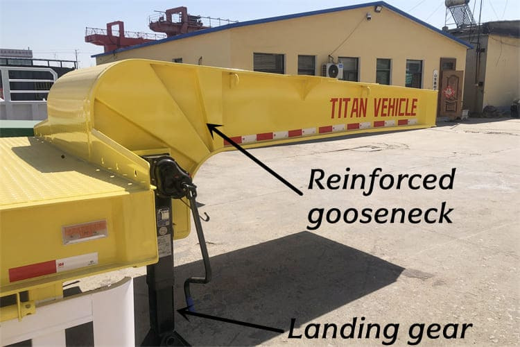 TITAN 3 Axle Low Bed Trailer Price for Sale in Kenya - Dieplader oplegger: afbeelding 5 TITAN 3 Axle Low Bed Trailer Price for Sale in Kenya - Dieplader oplegger: afbeelding 5