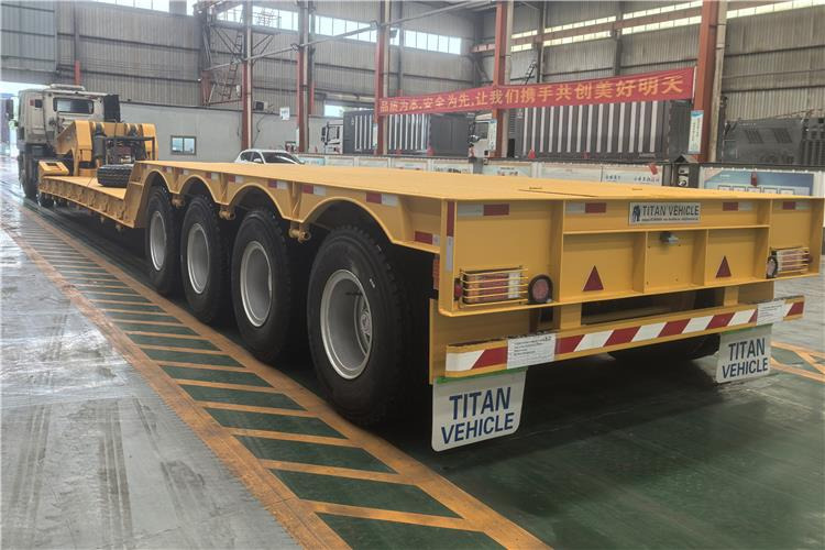 TITAN 4 Axle 100 Ton Removable Gooseneck Trailer for Sale in PNG - Dieplader oplegger: afbeelding 2 TITAN 4 Axle 100 Ton Removable Gooseneck Trailer for Sale in PNG - Dieplader oplegger: afbeelding 2