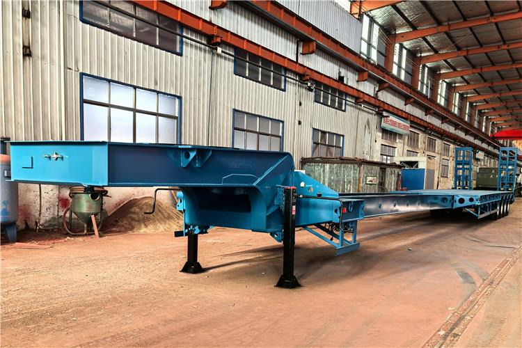 TITAN 4 Axle Extendable Low Bed Trailer for Sale In Nigeria - Dieplader oplegger: afbeelding 1 TITAN 4 Axle Extendable Low Bed Trailer for Sale In Nigeria - Dieplader oplegger: afbeelding 1
