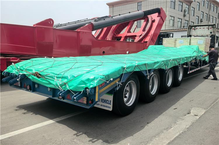 TITAN 4 Axle Extendable Low Bed Trailer for Sale In Nigeria - Dieplader oplegger: afbeelding 4 TITAN 4 Axle Extendable Low Bed Trailer for Sale In Nigeria - Dieplader oplegger: afbeelding 4