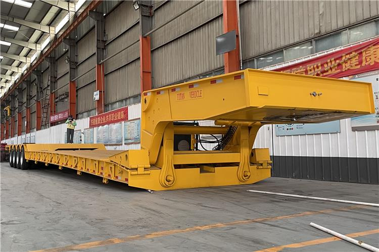 TITAN 4 Line 8 Axle Detachable Gooseneck Trailer for Sale In Nigeria Lagos - Dieplader oplegger: afbeelding 1 TITAN 4 Line 8 Axle Detachable Gooseneck Trailer for Sale In Nigeria Lagos - Dieplader oplegger: afbeelding 1