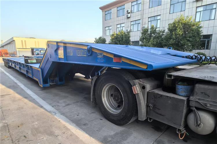 TITAN 4 Line 8 Axle Folding Gooseneck Trailer for Sale In Sudan - Dieplader oplegger: afbeelding 2 TITAN 4 Line 8 Axle Folding Gooseneck Trailer for Sale In Sudan - Dieplader oplegger: afbeelding 2