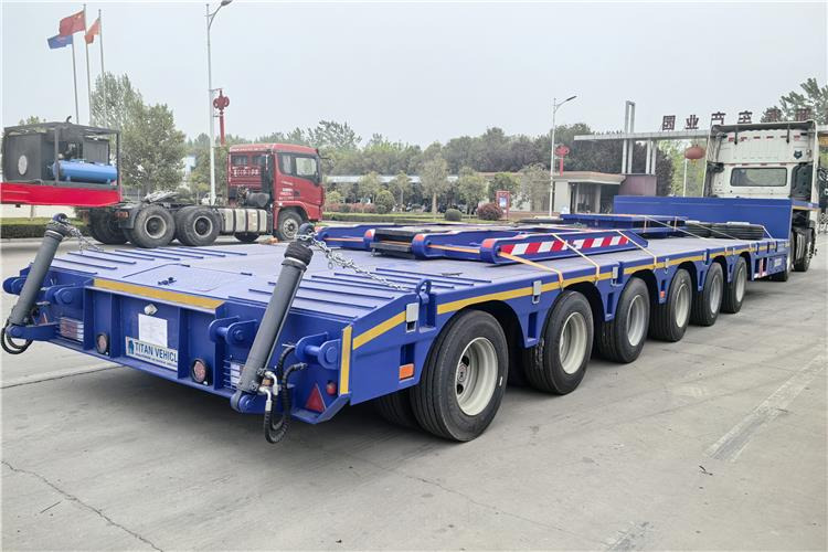 TITAN 6 Axle 120 Ton Extendable Low Loader Trailer for Sale Price - Dieplader oplegger: afbeelding 3 TITAN 6 Axle 120 Ton Extendable Low Loader Trailer for Sale Price - Dieplader oplegger: afbeelding 3