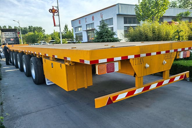 TITAN 6 Axle Extendable Semi Trailer for Sale in Saudi Arabia - Dieplader oplegger: afbeelding 4 TITAN 6 Axle Extendable Semi Trailer for Sale in Saudi Arabia - Dieplader oplegger: afbeelding 4