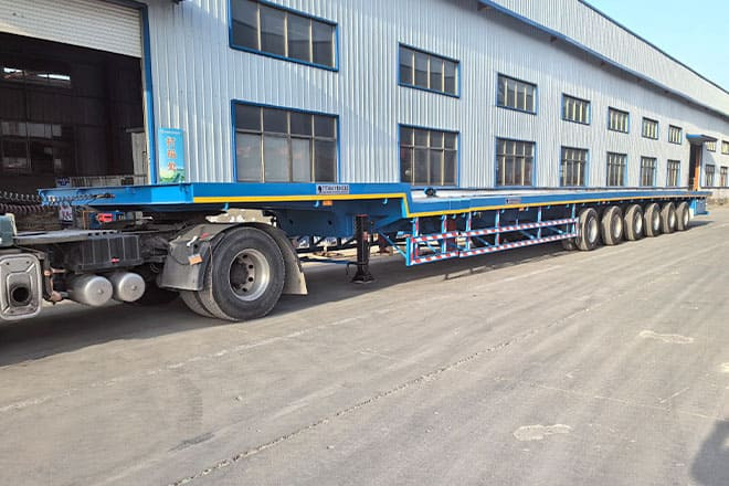 TITAN 6 Axle Extendable Trailer for Sale in Chile - Dieplader oplegger: afbeelding 1 TITAN 6 Axle Extendable Trailer for Sale in Chile - Dieplader oplegger: afbeelding 1