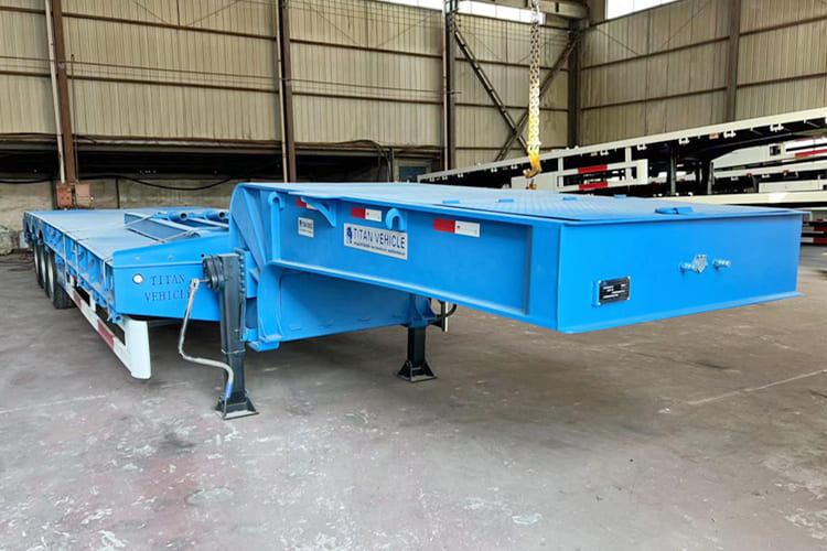 TITAN 60 Tons Lowbed Trailer for Sale in Malawi - Dieplader oplegger: afbeelding 3 TITAN 60 Tons Lowbed Trailer for Sale in Malawi - Dieplader oplegger: afbeelding 3
