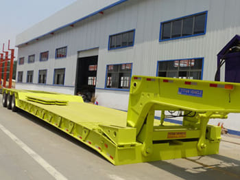 TITAN 60T Detach Lowboy Gooseneck for Sale in Congo - Dieplader oplegger: afbeelding 1 TITAN 60T Detach Lowboy Gooseneck for Sale in Congo - Dieplader oplegger: afbeelding 1