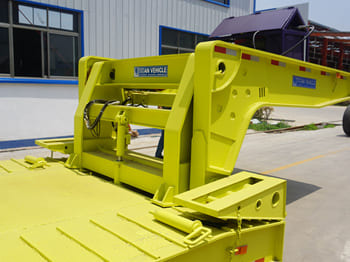 TITAN 60T Detach Lowboy Gooseneck for Sale in Congo - Dieplader oplegger: afbeelding 3 TITAN 60T Detach Lowboy Gooseneck for Sale in Congo - Dieplader oplegger: afbeelding 3