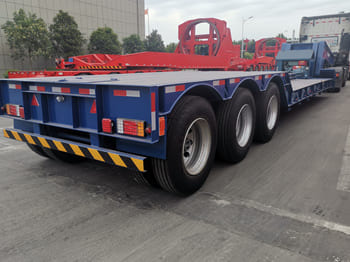 TITAN 80 Ton Lowboy Semi Trailer for Sale in Tanzania - Dieplader oplegger: afbeelding 1 TITAN 80 Ton Lowboy Semi Trailer for Sale in Tanzania - Dieplader oplegger: afbeelding 1