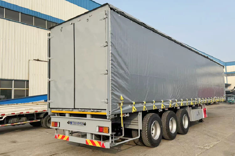 TITAN Curtain Trailer for Sale in Tanzania - Schuifzeiloplegger: afbeelding 2 TITAN Curtain Trailer for Sale in Tanzania - Schuifzeiloplegger: afbeelding 2