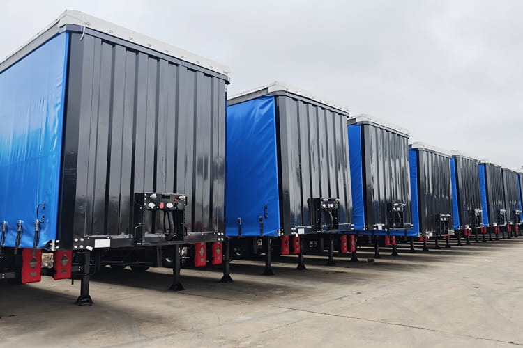 TITAN Curtainsider Trailer for Sale in Tanzania - Schuifzeiloplegger: afbeelding 2 TITAN Curtainsider Trailer for Sale in Tanzania - Schuifzeiloplegger: afbeelding 2