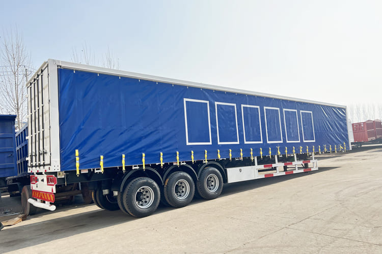 TITAN Curtainsider Trailer for Sale in Zambia - Schuifzeiloplegger: afbeelding 1 TITAN Curtainsider Trailer for Sale in Zambia - Schuifzeiloplegger: afbeelding 1