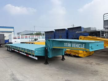 TITAN Drop Deck Semi Trailer for Sale in Kuwait - Dieplader oplegger: afbeelding 1 TITAN Drop Deck Semi Trailer for Sale in Kuwait - Dieplader oplegger: afbeelding 1
