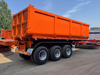TITAN Dump Semi Truck Trailer for Sale in Ghana - Kipper oplegger: afbeelding 1 TITAN Dump Semi Truck Trailer for Sale in Ghana - Kipper oplegger: afbeelding 1