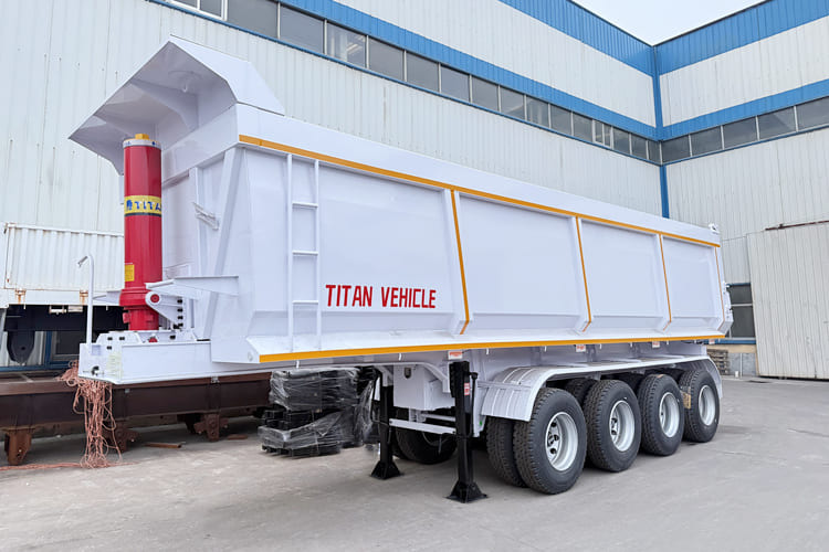 TITAN End Dump Trailer for Sale in Kenya - Kipper oplegger: afbeelding 4 TITAN End Dump Trailer for Sale in Kenya - Kipper oplegger: afbeelding 4