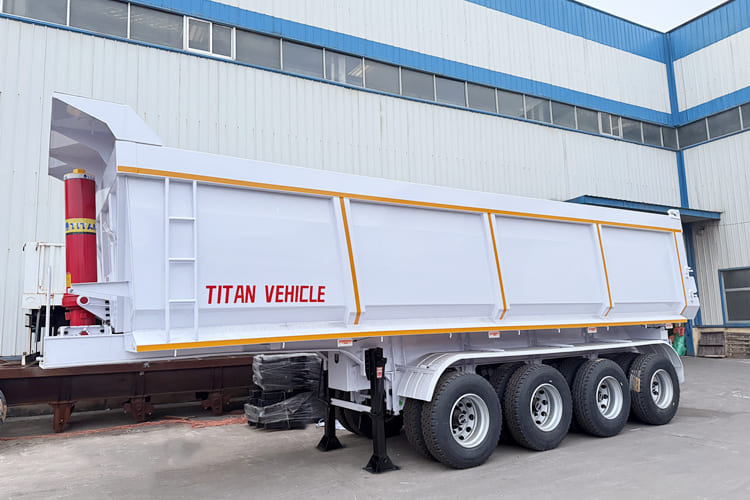 TITAN End Dump Trailer for Sale in Kenya - Kipper oplegger: afbeelding 1 TITAN End Dump Trailer for Sale in Kenya - Kipper oplegger: afbeelding 1