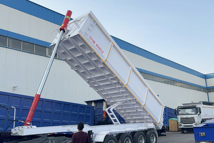 TITAN End Dump Trailer for Sale in Kenya - Kipper oplegger: afbeelding 2 TITAN End Dump Trailer for Sale in Kenya - Kipper oplegger: afbeelding 2