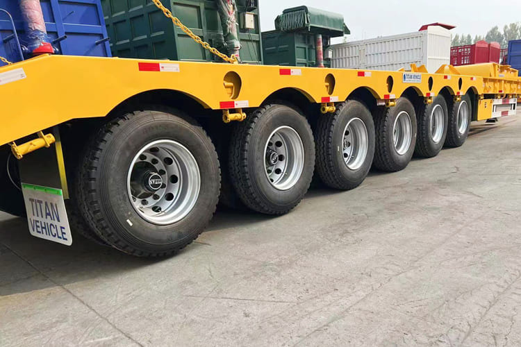 TITAN Hydraulic Low Bed Trailer for Sale in Kenya - Dieplader oplegger: afbeelding 4 TITAN Hydraulic Low Bed Trailer for Sale in Kenya - Dieplader oplegger: afbeelding 4