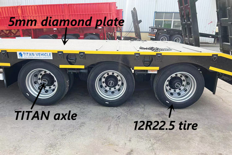 TITAN Low Bed Semi Trailer for Sale in Saudi Arabia - Dieplader oplegger: afbeelding 5 TITAN Low Bed Semi Trailer for Sale in Saudi Arabia - Dieplader oplegger: afbeelding 5