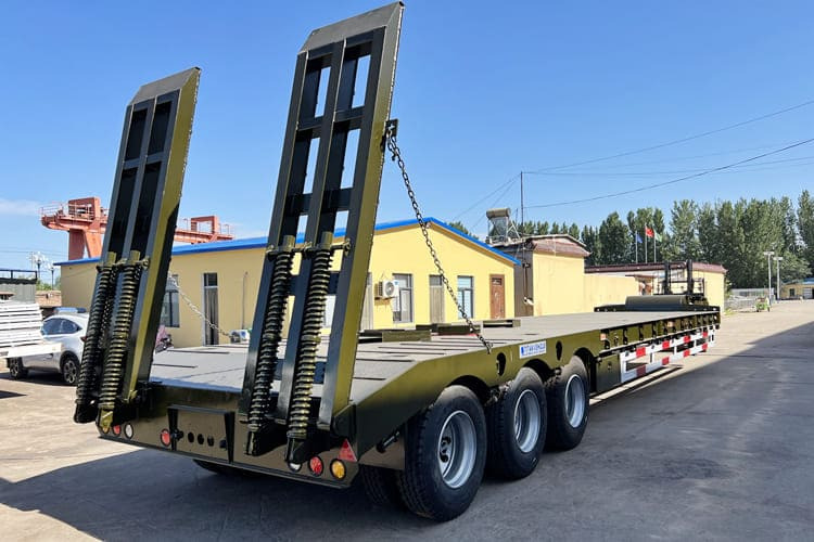 TITAN Low Bed Trailer Truck for Sale in Zambia - Dieplader oplegger: afbeelding 3 TITAN Low Bed Trailer Truck for Sale in Zambia - Dieplader oplegger: afbeelding 3