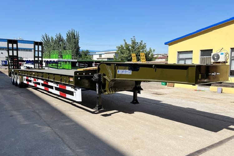 TITAN Low Bed Trailer Truck for Sale in Zambia - Dieplader oplegger: afbeelding 1 TITAN Low Bed Trailer Truck for Sale in Zambia - Dieplader oplegger: afbeelding 1