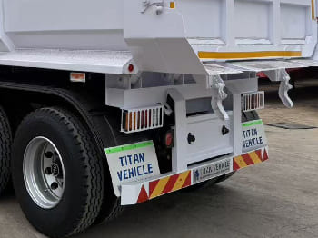 TITAN Semi Tipper Trailer for Sale in Nigeria - Kipper oplegger: afbeelding 3 TITAN Semi Tipper Trailer for Sale in Nigeria - Kipper oplegger: afbeelding 3