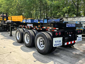TITAN Tri Axle Chassis Container for Sale in Nigeria - Chassis oplegger: afbeelding 1 TITAN Tri Axle Chassis Container for Sale in Nigeria - Chassis oplegger: afbeelding 1