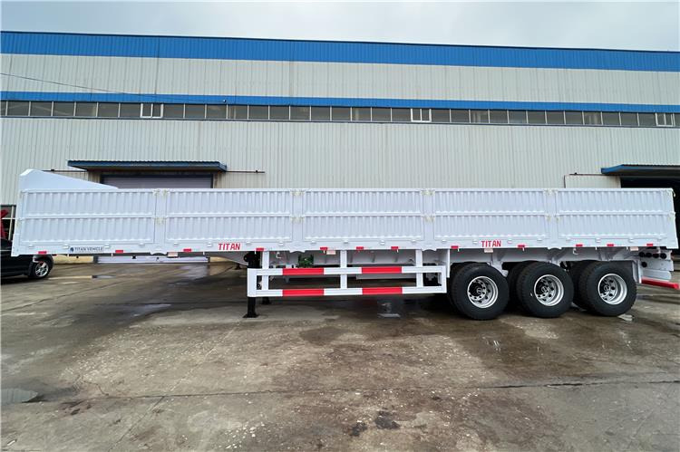 TITAN Tri Axle Dropside Trailer For Sale In Nigeria Lagos - Open bak met boorden oplegger: afbeelding 4 TITAN Tri Axle Dropside Trailer For Sale In Nigeria Lagos - Open bak met boorden oplegger: afbeelding 4