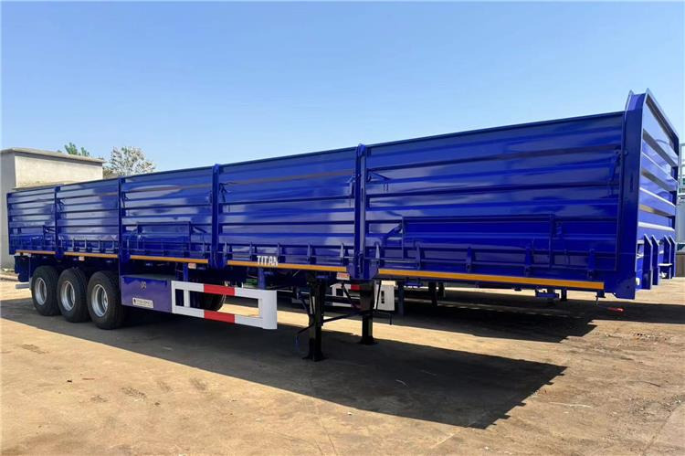 TITAN Tri Axle Grain Trailer for Sale In Djibouti - Open bak met boorden oplegger: afbeelding 2 TITAN Tri Axle Grain Trailer for Sale In Djibouti - Open bak met boorden oplegger: afbeelding 2