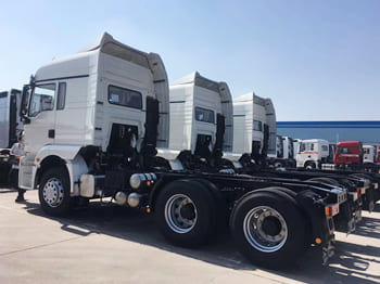 SHACMAN Shacman Tractor Cargo Truck for Sale in Namibia - Trekker: afbeelding 5 SHACMAN Shacman Tractor Cargo Truck for Sale in Namibia - Trekker: afbeelding 5